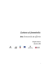 eBook, Lettura al femminile: tra domanda e offerta : progetto Lib(e)ra, dicembre 2002, Associazione italiana editori