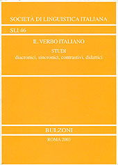 Capítulo, Verbi italiano e cinese a confronto e questioni di acquisizione del verbo in italiano da parte di sinofoni, Bulzoni