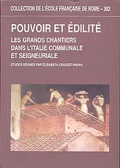 Kapitel, Il controllo delle acque nel territorio senese tra XIII e XV secolo, École française de Rome