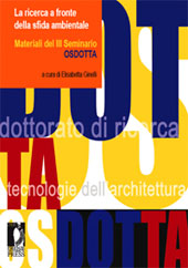 eBook, La ricerca a fronte della sfida ambientale : materiali del III Seminario OSDOTTA, Lecco, 12-14 settembre 2007, Firenze University Press