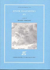 E-book, Studi ellenistici XV, Giardini