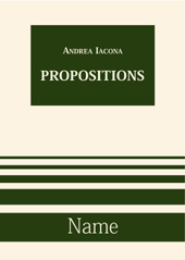 eBook, Propositions, Name