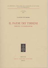 Chapter, Cap. III. Le iscrizioni frammentarie tirreniche a Lemno: Efestia, Kabirion, Myrina, L.S. Olschki