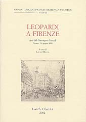 Capítulo, La "Crestomazia italiana" della prosa. Un'opera controcorrente, L.S. Olschki