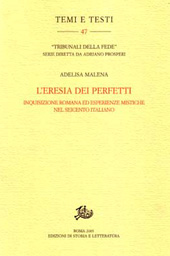 Capítulo, III: I processi senesi, Edizioni di storia e letteratura