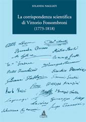 Chapter, Per una biografia scientifica di Vittorio Fossombroni, CLUEB