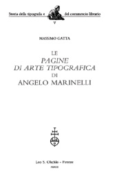 eBook, Le Pagine di arte tipografica di Angelo Marinelli, L.S. Olschki