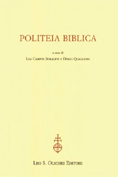 eBook, Politeia biblica, L.S. Olschki