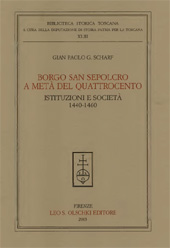 eBook, Borgo San Sepolcro a metà del Quattrocento : istituzioni e società (1440-1460), L.S. Olschki