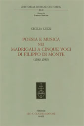 eBook, Poesia e musica nei madrigali a cinque voci di Filippo di Monte, 1580-1595, L.S. Olschki