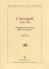 Capitolo, Di un nuovo esistenzialismo, Polistampa : Fondazione Spadolini Nuova antologia