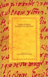 E-book, Poesía satírico-burlesca de Quevedo : estudio y anotación filológica de los sonetos, Iberoamericana Vervuert