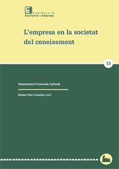 eBook, L'empresa en la societat del coneixement, Edicions de la Universitat de Lleida