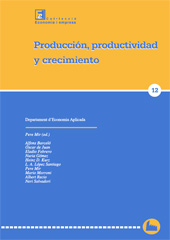 eBook, Producción, productividad y crecimiento, Edicions de la Universitat de Lleida