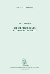 eBook, Gli amici bolognesi di Giovanni Tortelli, Centro interdipartimentale di studi umanistici, Università degli studi di Messina