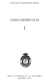 E-book, Varia medievalia : vol. I, Real Academia de la Historia