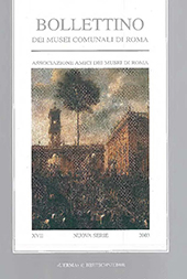 Heft, Bollettino dei musei comunali di Roma : nuova serie : XVII, 2003, "L'Erma" di Bretschneider