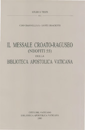 E-book, Il Messale croato-raguseo (Neofiti 55) della Biblioteca apostolica Vaticana, Biblioteca apostolica vaticana