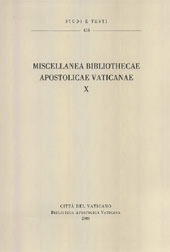 Chapitre, Varia palaeographica, Biblioteca apostolica vaticana