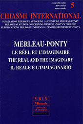 Article, VIE : le congres 2003 de l'"International Merleau-Ponty Circle ", à I'UWO de London (Ontario, Canada), du 18 au 20 septembre 2003, Mimesis