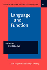 E-book, Language and Function, John Benjamins Publishing Company