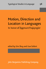 eBook, Motion, Direction and Location in Languages, John Benjamins Publishing Company