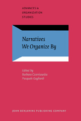 eBook, Narratives We Organize By, John Benjamins Publishing Company