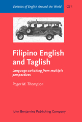 E-book, Filipino English and Taglish, Thompson, Roger M., John Benjamins Publishing Company