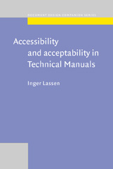 E-book, Accessibility and Acceptability in Technical Manuals, Lassen, Inger, John Benjamins Publishing Company