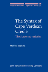 E-book, The Syntax of Cape Verdean Creole, Baptista, Marlyse, John Benjamins Publishing Company