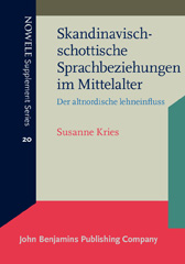 E-book, Skandinavisch-schottische Sprachbeziehungen im Mittelalter, Kries, Susanne, John Benjamins Publishing Company