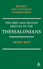 E-book, 1 & 2 Thessalonians, Best, Ernest, Bloomsbury Publishing