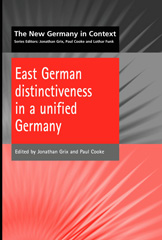 E-book, East German Distinctiveness in a Unified Germany, Grix, Jonathan, Bloomsbury Publishing