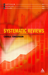 E-book, Systematic Reviews, Torgerson, Carole, Bloomsbury Publishing