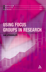E-book, Using Focus Groups in Research, Bloomsbury Publishing