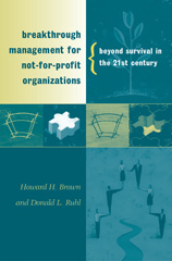 E-book, Breakthrough Management for Not-for-Profit Organizations, Bloomsbury Publishing