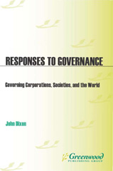 E-book, Responses to Governance, Dixon, John C., Bloomsbury Publishing