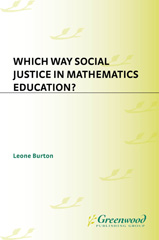 E-book, Which Way Social Justice in Mathematics Education?, Burton, Leone, Bloomsbury Publishing