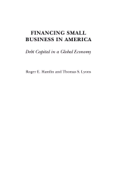 E-book, Financing Small Business in America : Debt Capital in a Global Economy, Bloomsbury Publishing