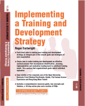 E-book, Implementing a Training and Development Strategy : Training and Development 11.8, Capstone