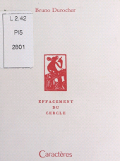 E-book, Effacement du cercle, Caractères (réédition numérique FeniXX)