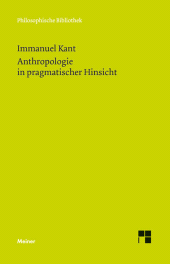 E-book, Anthropologie in pragmatischer Hinsicht, Felix Meiner Verlag