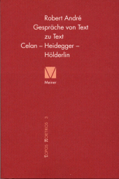 E-book, Gespräche von Text zu Text. Celan - Heidegger - Hölderlin, Felix Meiner Verlag