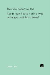 E-book, Kann man heute noch etwas anfangen mit Aristoteles?, Felix Meiner Verlag