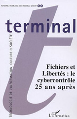 E-book, Fichiers et libertés : Le cybercontrôle 25 ans après, L'Harmattan