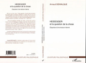 E-book, Heidegger et la Question de la chose : Esquisse d'une lecture interne, L'Harmattan