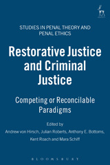 E-book, Restorative Justice and Criminal Justice, Hart Publishing