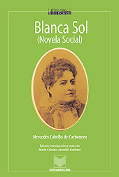 E-book, Blanca sol (novela social), Cabello de Carbonera, Mercedes, Iberoamericana Editorial Vervuert