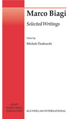 E-book, Marco Biagi Selected Writings, Wolters Kluwer
