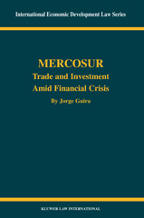 E-book, Mercosur, Guira, Jorge, Kluwer Law International